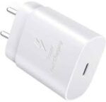 Essri Original 25W USB-C Super Fast Charger Compatible with Samsung A72/ A52 5G/ A52/ F62/ M62 -White - Image 3
