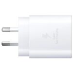 SUSNWERE Original 25 Watt Travel Adapter for Samsung Galaxy M31 Prime|S20 FE 5G | S20 FE | M51| Z Fold2 5G |Super Fast Charging Only Adapter-White - Image 3