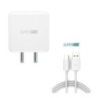 DULCE ORIGINAL Original 65W Charger Comaptible with Oppo Reno 8 Pro + |Reno 8 Pro | Reno 8 | K10 Pro | K10 5G | Find X5 pro | Find X5 | Find X5 lite | Reno 7 5G (Adapter & Cable)