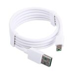 Essri Original 65W Vooc Super Fast Charging& Micro Usb Cable Compatible With Oppo F11/ F11 Pro/F9 Pro/Realme 3 Pro Up To 4 Amp For All Oppo/Realme Vooc Compatible Smartphone(Not C Type)-White - Image 3