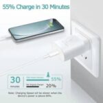 Essri Original 25W USB-C Super Fast Charger Compatible with Samsung A72/ A52 5G/ A52/ F62/ M62 -White - Image 4