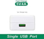 XIAWAO Original 65W SUPERVOOC Flash Charge with USB to Type C Cable Compatible with Oppo F27 5G - (Adapter & Cable) - Image 5