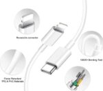 LGOC ORIGINAL Original Fast Charging C to Lightening Cable for iPhone 12 Pro Max,12 Pro, 12,12 Mini 20 watt (Only Cable) - Image 4