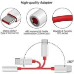 THE BLACK STORE Type C to 3.5 mm Jack Audio Connector, Noise Cancelling Headphones Jack Converter Audio Adapter for OnePlus Nord /8T/8/7T/7/7 Pro / 1+6/1+6T (WE12) - Image 2