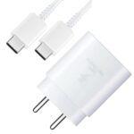 SUSNWERE Original 25W Charger Compatible with Samsung Z Fold 5/4/3, Z Flip5/4/3, S24/S24+/S24 Ultra, S23/S23 FE (White) - Image 5