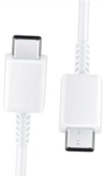 GHEREL Original Fast Charger 45W With USB C To C Cable Compatible For Samsung | A55 / A35 / S8 /S9 Plus/Z Fold/Z Flip 5/4 Adapter & Cable - White - Image 7