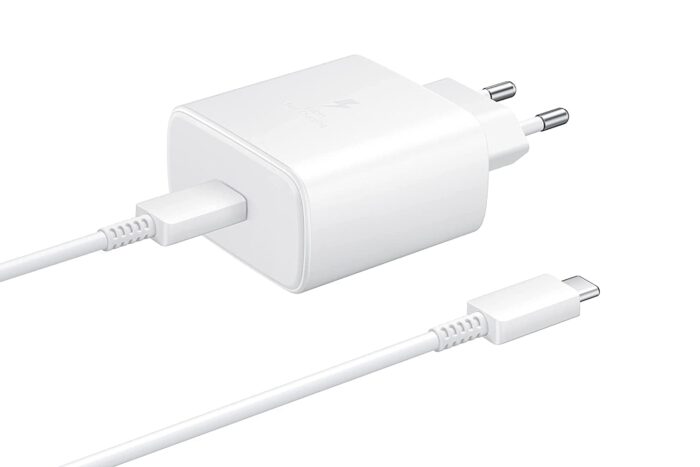 LGOC ORIGINAL Original 45Watt Charger Compatible for Samsung Galaxy S22 Ultra/ S22+/ S22/ S21 Ultra/ S21 Plus 5G/ S20/ S20 Ultra/Note 20 Ultra/Note 20 Adaptor+Cable- White - Image 6