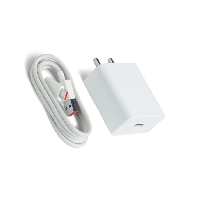 DULCE ORIGINAL Original Adapter & Cable 67W USB Type C Compatible for Redmi K50i / K 50 i Charger - Image 1