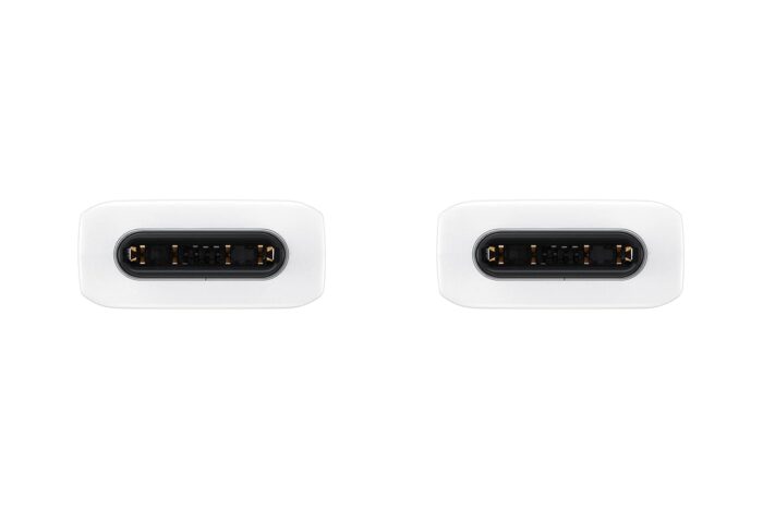 Essri Original Type C to Type C Cable charging for sam-sung cable type c charger 25W Galaxy S23 S22 S21 S21+ S20 S20FE S20 Ultra Note10/Note 10 Plus S20 S21 Ultra-White - Image 2