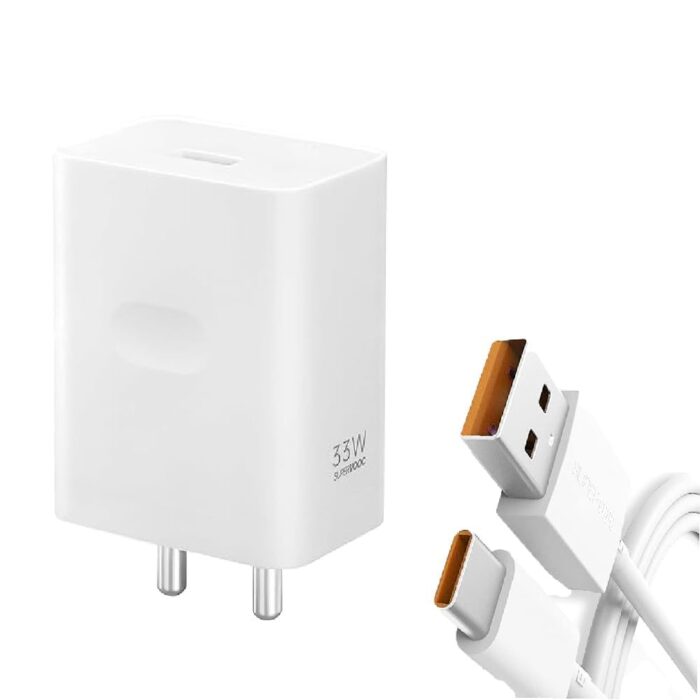 ESSRI 33Watt SuperVooc Charger Compatible for Oppo F21 Pro F21s Pro A57e A76 A77s A78 A96 F19 F19s K10 5G Super Vooc Type C [CH100 (HF65TY439 - Image 1