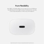 LYNACZ ORIGINAL Original 25W USB Type C Adaptor Compatible with Samsung Galaxy A55/M55/M15/F15/M14/M34/F34/A34/F14 5G/S24 Ultra/S24/S23/S23 Fe/S21 Fe/Z Fold/Z Flip/5/4-(White) with 6 Months Warranty - Image 6