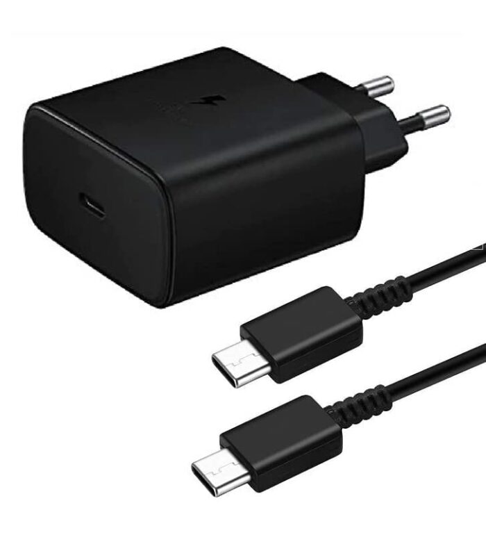 LGOC ORIGINAL Original 45Watt Charger & C to C Cable for Samsung Galaxy Z Fold 3 / Galaxy Z Flip 3 | Ultra Charger- Black - Image 5