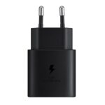 THE BLACK STORE Orignal 25W Superfast Charger for Samsung M50,M51,M51s,A2,M10s,M40,A51,Samsung Galaxy S21,S21+,S21 Ultra,S20, S20+, S20 Ultra, Note 20, Note 20 Ultra, Note 10, Note10+(Adapter Without Cable) Black - Image 3