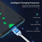 QQLIKE Original 66W USB to C Flash Charger for Vivo X90, X90 Pro, X80, X80 Pro, X70, X70 Pro, X60, X60 Pro, Iqoo Neo 6, Neo 7, Neo 7 Pro (Adapter and Cable) - Image 5