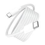 XIAWAO Original 20W Adapter & C to C Cable Compatible with iPhone 15 | 15 Plus | 15 Pro | 15 Pro Max | 6 Months Warranty (White) - Image 2