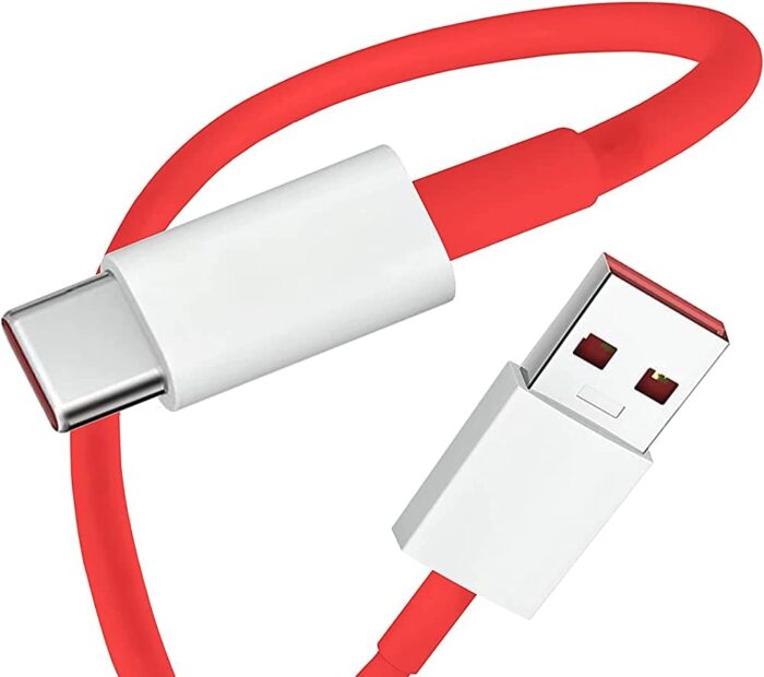 THE BLACK STORE Original Fast Charge Data Cable for OnePlus 8/8T, OnePlus 7, OnePlus 6T/ 6, OnePlus 5T/ 5, OnePlus 3T/ 3 (USB Type C Cable) - Image 1