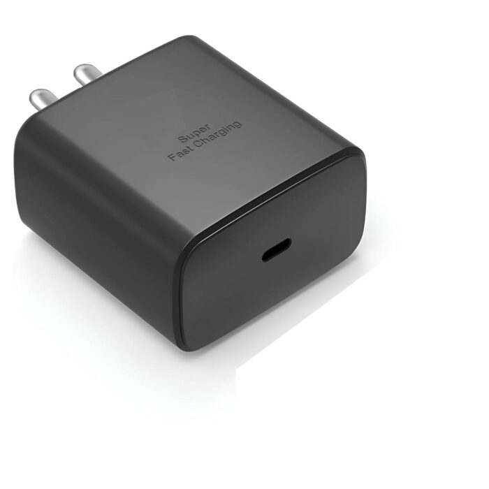 Essri Original 45W Charger Compatible for Samsung S10e, S10, S10+, S20, S20+ (Black New* Model) - Image 3