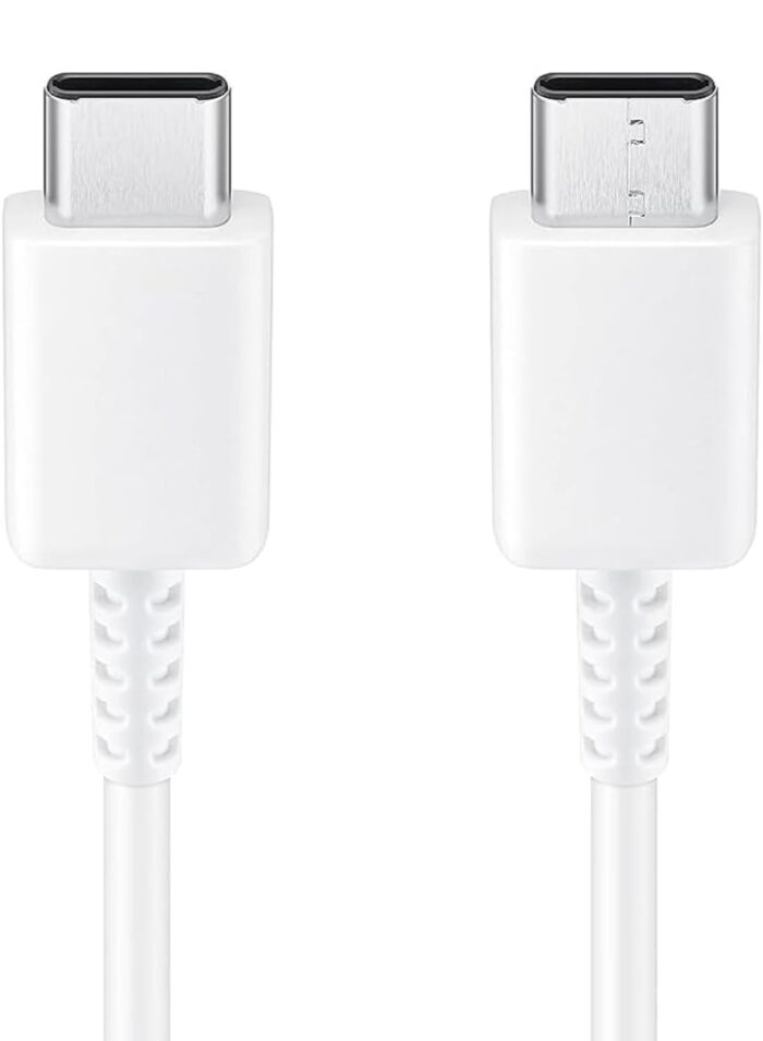 LGOC ORIGINAL Original 25Watt C-Type Adapter for Cable Set Charger for Samsung M53|S20 Fe|A73 5G|A53 5G|A33 5G (Adapter & Cable-White) - Image 4