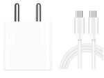DULCE ORIGINAL Original Fast Type C to C Adapter & Cable Compatible for Apple iPhone 15 Plus/15 Pro Max/iPad Pro Fast Charger