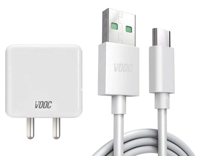 DULCE ORIGINAL Original Fast Charger 65W Vooc Type C Compatible for Oppo Find X2, Reno3 Pro, Reno 2, R17 Pro, Reno 4 Pro, F17 Pro, Reno 2Z, (Adapter & Cable) - Image 1