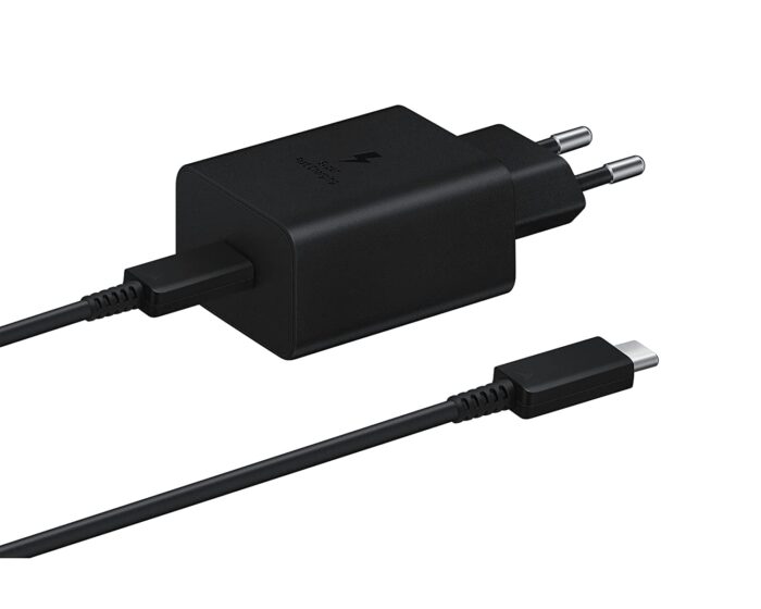LGOC ORIGINAL Original 45Watt Fast Charger Compatible for Samsung S23 Ultra/S23 Plus/S23/S22 Ultra/S22 Plus/S22/S20FE/S21FE/A72/A52/A32/F23/F62/M51 - Image 1