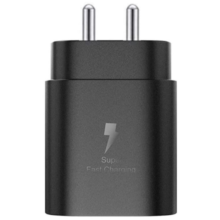 LYNACZ Original 25W Type C Charger Compatible with Samsung A35/M35/A53/M55/F05/M15, F15/A15/A14/M14/F14/A34/M34/F34/S23/S23 fe/S21 fe 5G/Z fold/flip/6/5/4/3-Black with 6 Months Replacement Warranty - Image 3