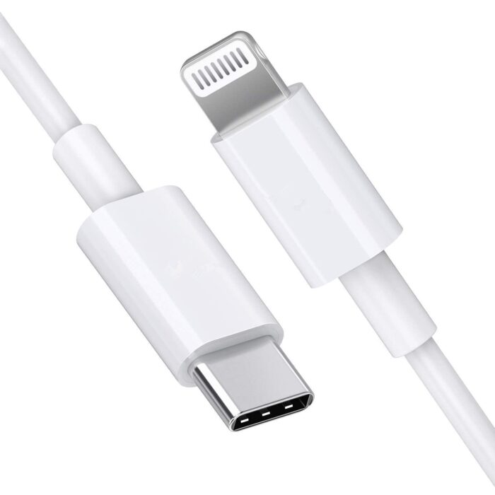 XIAWAO Original 20W Power Delivery Charging Adapter with USB Type C to Lightening Cable (White) – Fast Charger Combo Compatible with iPhone 14, 13, 12, 11, x, xs, xs max, xr Series - Image 5