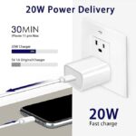 SUSNWERE Original 20W PD Adapter Compatible with iPhone 12 12 Pro 12 Pro Max 13 13 Mini 4s 5 6s Plus 7 Plus 8 8 Plus 11 Pro - Image 4