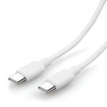 Essri Original Type C to Type C Mobile Data Charging Cable for Pixel 8 Pro/8/8A/7 Pro/7/7A/6 Pro/6/6A/5/ChromeBook Laptop/Buds/and Other USB C Device Support for Nothing Phone 2/1, 30W - White