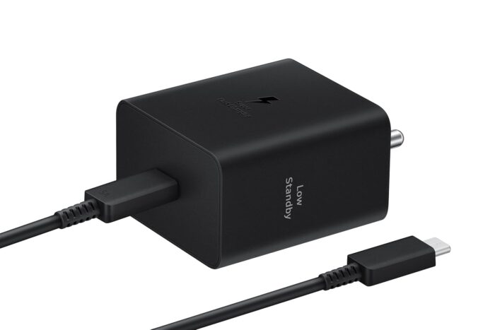 Essri Original 45W Charger Compatible for Samsung S10e, S10, S10+, S20, S20+ (Black New* Model) - Image 1