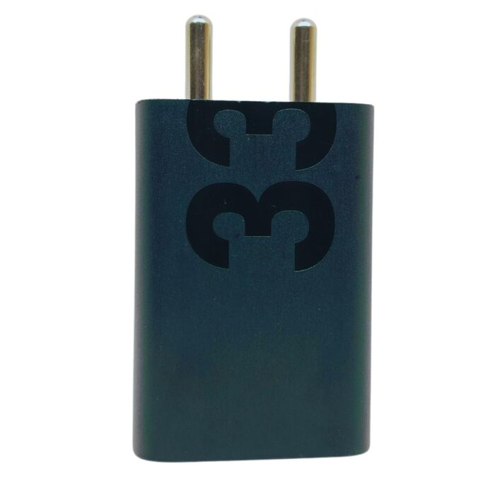 THE BLACK STORE Original Fast Charging USB Type C 33Watt Adapter Compatible with Motorola G72 | G8 Plus | G82 | G9 | G9 Plus - (Cable Not Included) - Image 1