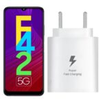 XIAWAO Original 25W Charger Compatible with Samsung A70 *White | with Cable - Image 5