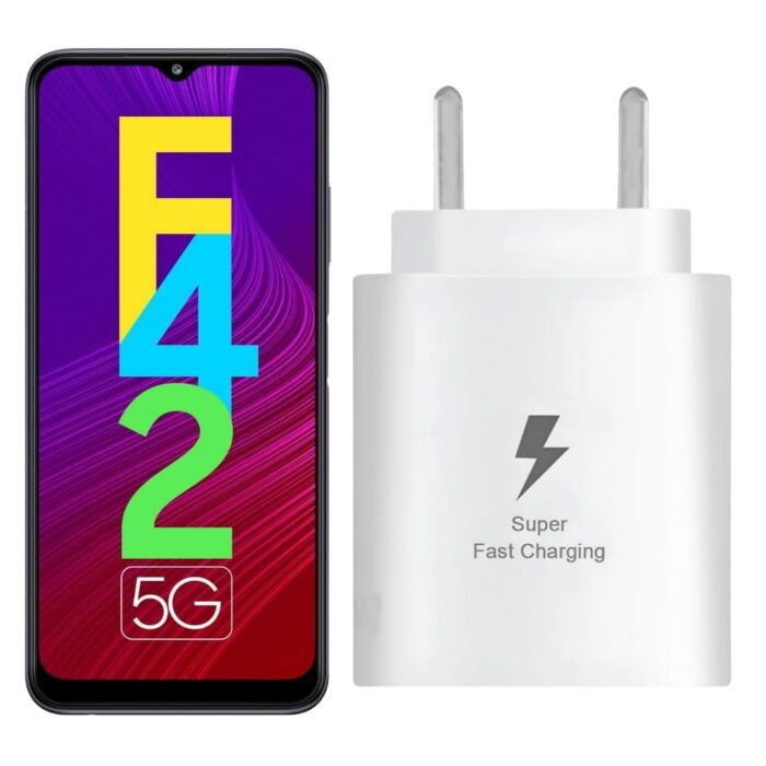 XIAWAO Original 25W Charger Compatible with Samsung A70 *White | with Cable - Image 5