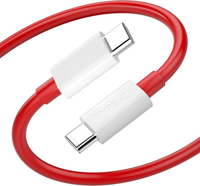 LGOC ORIGINAL Original 65watt Warp Charging Type C to C Cable for OnePlus 8/ 8T/ 8pro (65W Only Cable) - Image 1