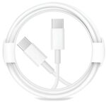 Essri Original Type C to Type C Mobile Data Charging Cable for Pixel 8 Pro/8/8A/7 Pro/7/7A/6 Pro/6/6A/5/ChromeBook Laptop/Buds/and Other USB C Device Support for Nothing Phone 2/1, 30W - White - Image 3