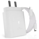 XIAWAO Original 25W Charger Compatible with Samsung A70 *White | with Cable - Image 6
