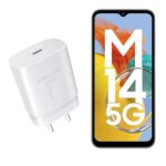 SUSNWERE Original 25w Adapter Compatible with Samsung Galaxy m14 5g Adapter Galaxy m14 5g