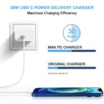 SUSNWERE Original 20W Fast Charger for iPhone | X/Xr/Xs/ 14 | 13 | 12 | 11 | X | 8 | 7 | 6 14 | 14 Plus | 11 Pro Max | 7 Plus | 14 Pro | 14 Pro Max | 13 | 12 | 12 Pro Max | 11 | 11 Pro | Xr - Image 2