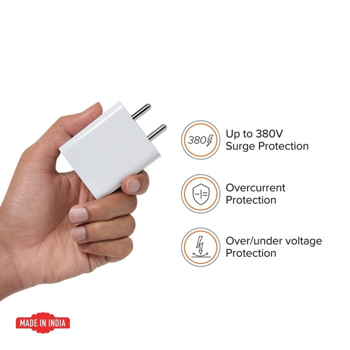 SUSNWERE Original 67 W Adapter Compatible with Xiaomi Redmi Note 12 Pro 5G with 6 Months Warranty - Image 6