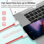 SUSNWERE Original 30W WARP Adapter & Cable Compatible with Oneplus 8T, 9, 9R, USB Type-C Cable-Red * with 6 Months Warranty - Image 9