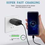 Essri Original 25W Charger Adapter Cable for Samsung S20 FE 5G,S21 FE,S22 FE,S23 FE,A52 5G,A32 5G,A22 5G,A34 5G-Black - Image 9