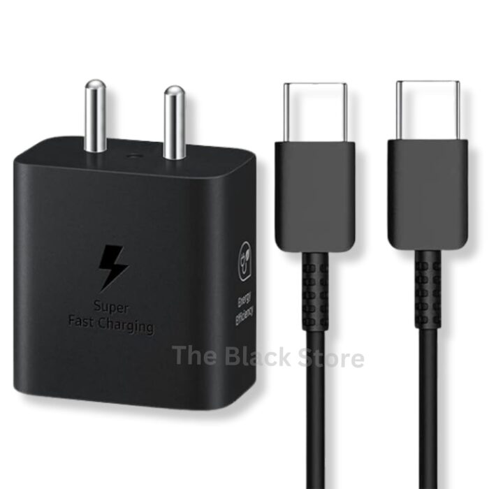 LYNACZ Original 25W Charger Compatible for Samsung Z Flip, Z Fold 2, Z Flip 3, Z Fold 3, Z Flip 4, Z Fold 4,Z Flip 5, New Model Black - Image 1