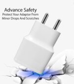 THE BLACK STORE Original Charger 18W Compatible with Vivo V19,Vivo Y35 5G, Vivo Y75 4G, Vivo Y73 with 1 Meter USB Type C Cable -White * with 6 Months Warranty - Image 6