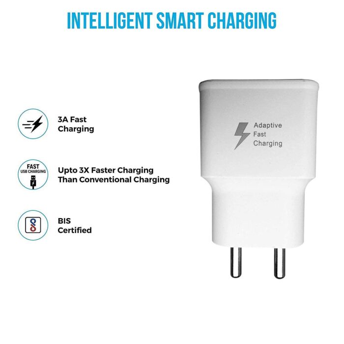 Essri Original 18W USB Charger Compatible with Iqoo Z6 5G,Iqoo Z6 Lite 5G,Z6 Lite,U5E 5G,Z8 5G,U5X 4G,U5 5G,U3X,U3,U1X,U1 - Image 3
