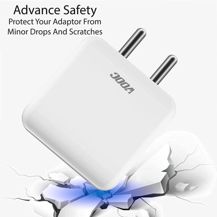 DULCE ORIGINAL Original 65W Ultra Fast Charger Compatible with Oppo A8 | A9x | A9 |A1k | A7n |A5s | F11 | F11 Pro | A7 |R15x | K1 with 1 Metre Micro USB Cable (Adapter & Cable) - Image 3