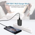 SUSNWERE Original 25W Charger for Samsung Galaxy S23 Ultra/S23 /S23+/ S22/S22+/S22 Ultra/Note 10/10+ 5G/ Note 20/ S Series/Z Fold4/ Z Flip 4/ Z Flip 3/ Z Fold3/ Z Flip/Z Fold2 Adapter+Cable-Black - Image 8