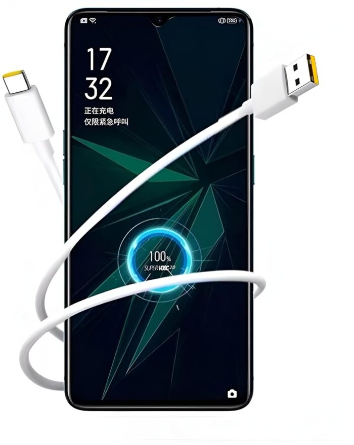 ESSRI 33Watt SuperVooc Charger Compatible for Oppo F21 Pro F21s Pro A57e A76 A77s A78 A96 F19 F19s K10 5G Super Vooc Type C [CH100 (HF65TY439 - Image 7