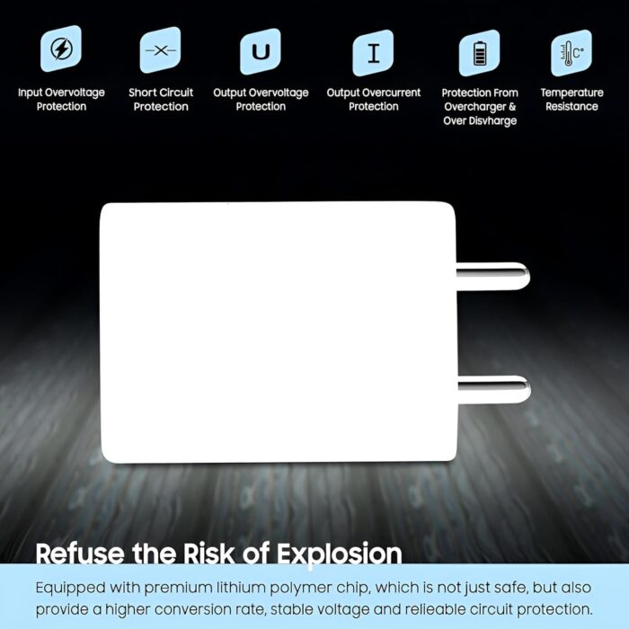 QQLIKE Original 66W Adapter for Vivo X90, X90 Pro, X80, X80 Pro, X70 - Image 4
