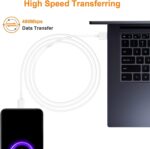 XIAWAO Original 33W Charging Rapidly with Turbo USB-C Cable Compatible with Redmi Note 10 Pro, Redmi Note 10 Pro Max - (Adapter & Cable) - Image 5