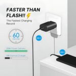 LYNACZ ORIGINAL Original 25W Type C Charger Compatible for Samsung A35//M35//A53//M55//F05//M15/ F15//A15//A14//M14//F14//A34//M34//F34//S24 Ultra/ S23//S23 fe//S21 fe 5G//Z fold//flip//6//5//4//3-Black - Image 5